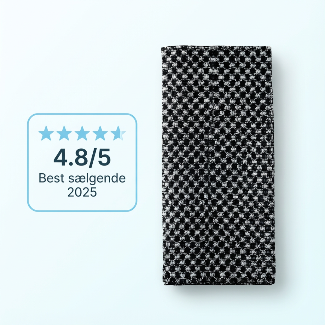 FjordTowel™ - Eksfolierende badehåndklæde for silkeblød hud.