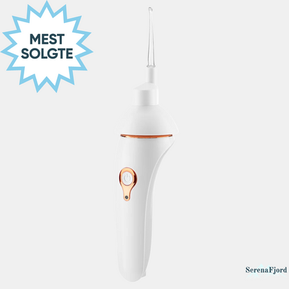 LumoClean™ - Skånsom ørepleje med lys og sugefunktion.
