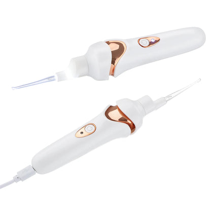 LumoClean™ - Skånsom ørepleje med lys og sugefunktion.