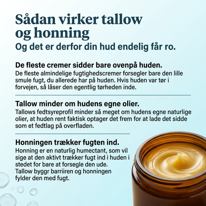 Tallow & Honning Creme